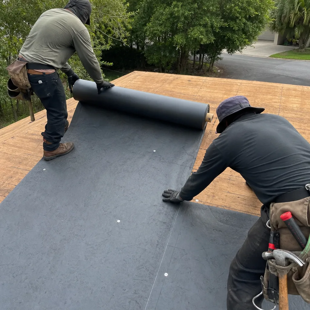 Roof Repair in Broadview Park