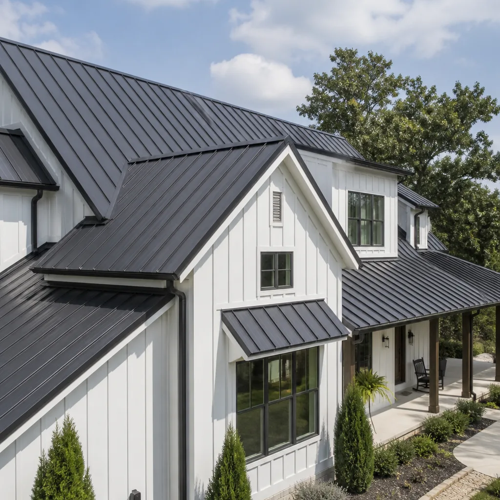 Metal roofing